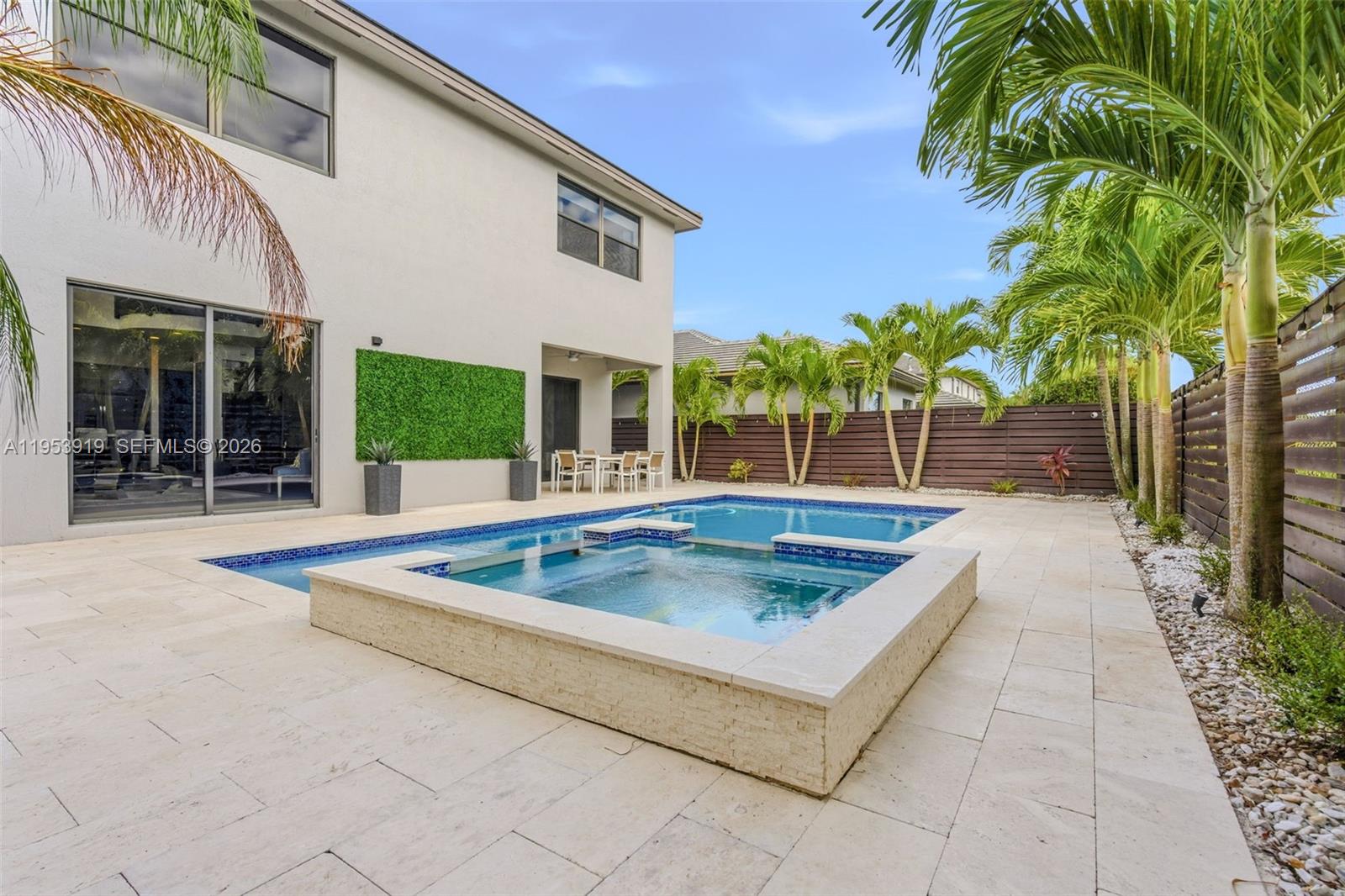 16044 Southwest 136 Way Miami, FL 33196 - Photo 50 of 64 a view of outdoor space yard swimming pool and porch