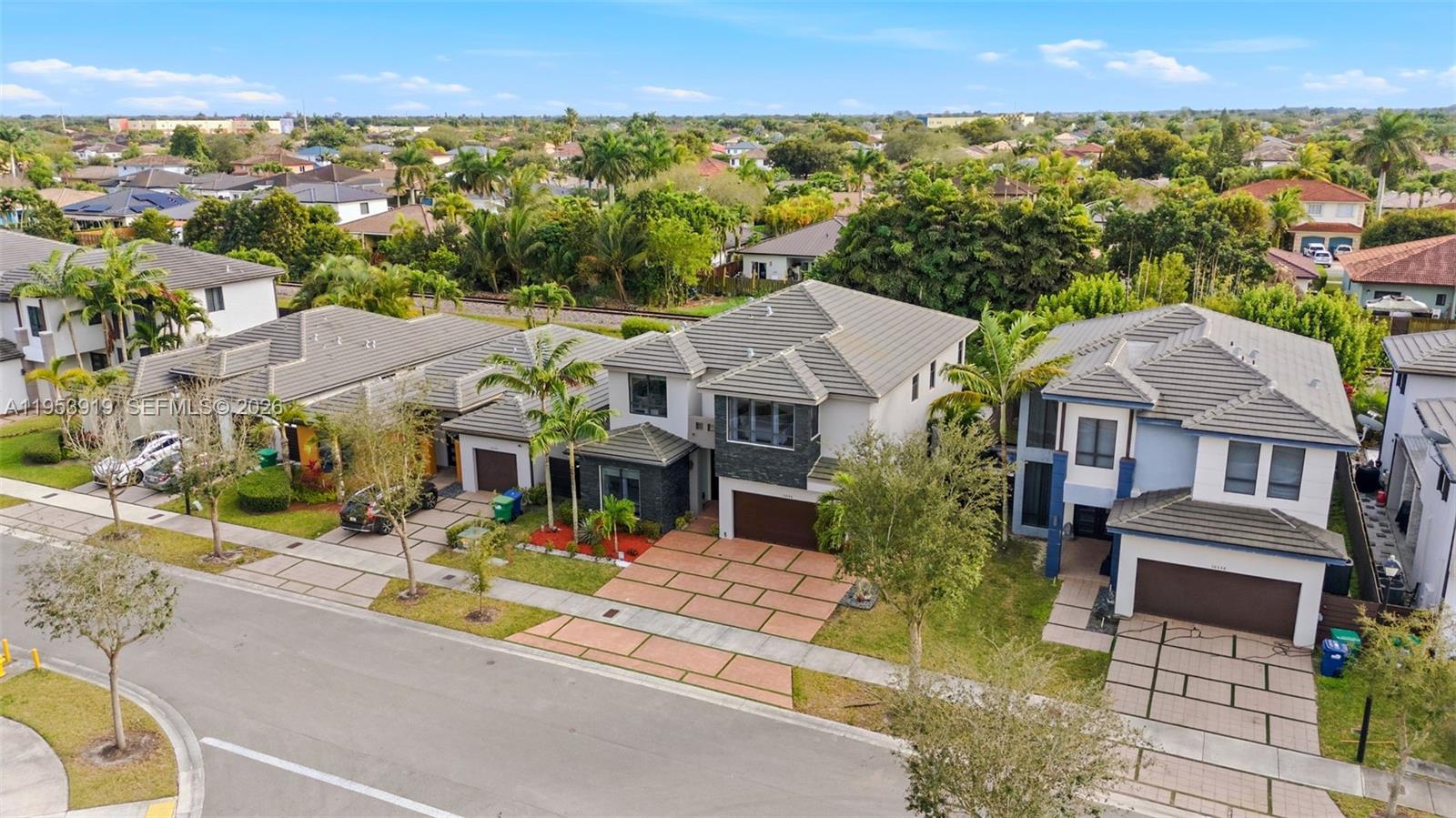 16044 Southwest 136 Way Miami, FL 33196 - Photo 58 of 64 an aerial view of multiple houses
