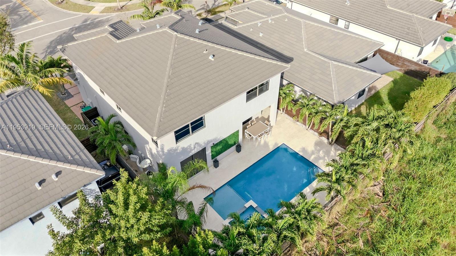 16044 Southwest 136 Way Miami, FL 33196 - Photo 61 of 64 an aerial view of a house