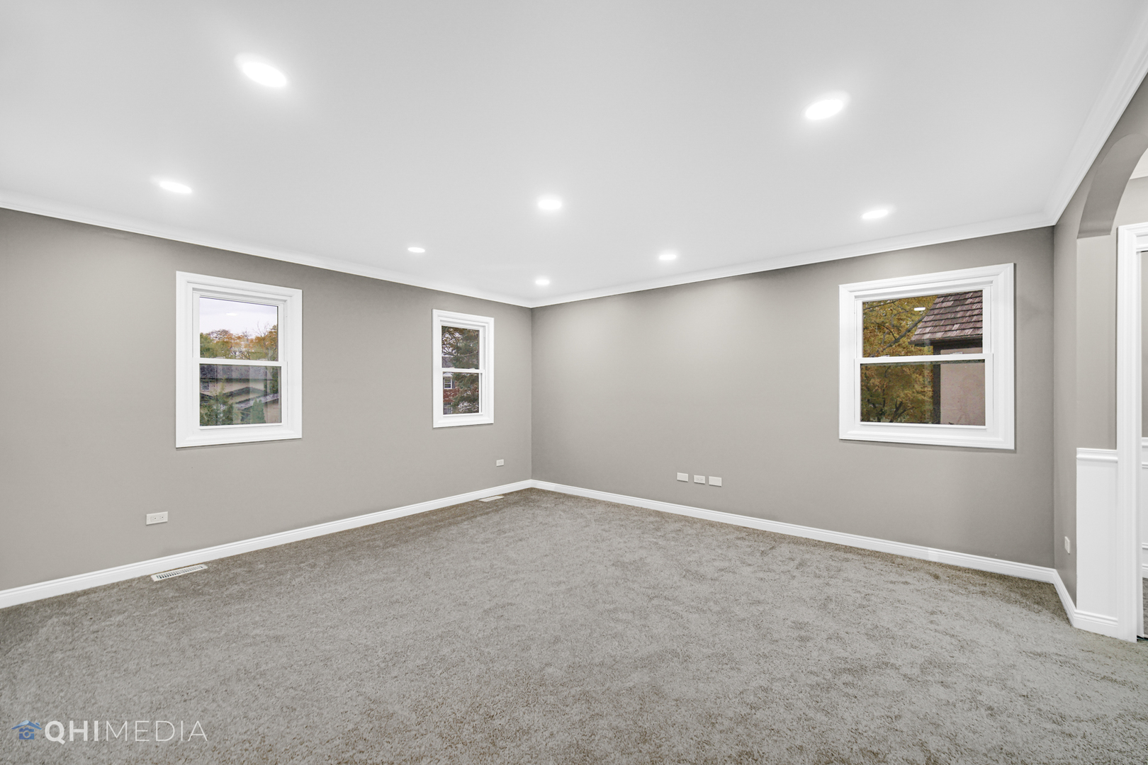 Undisclosed Address Olympia Fields, IL 60461 - Photo 28 of 38 a view of an empty room with windows