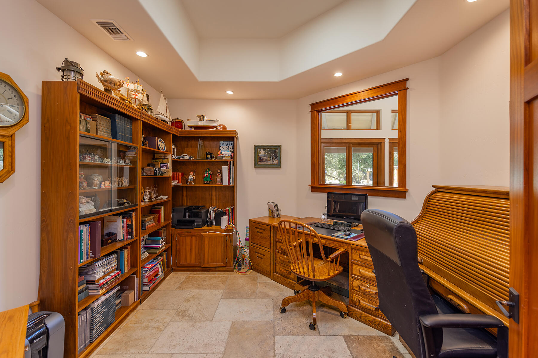 705 South Rice Road Ojai, CA 93023 - Photo 20 of 61 a view of a workspace with furniture