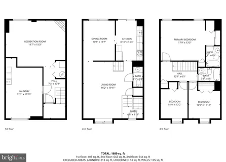 $518,500 | 10320 Castlehedge Terrace, Silver Spring, MD 20902