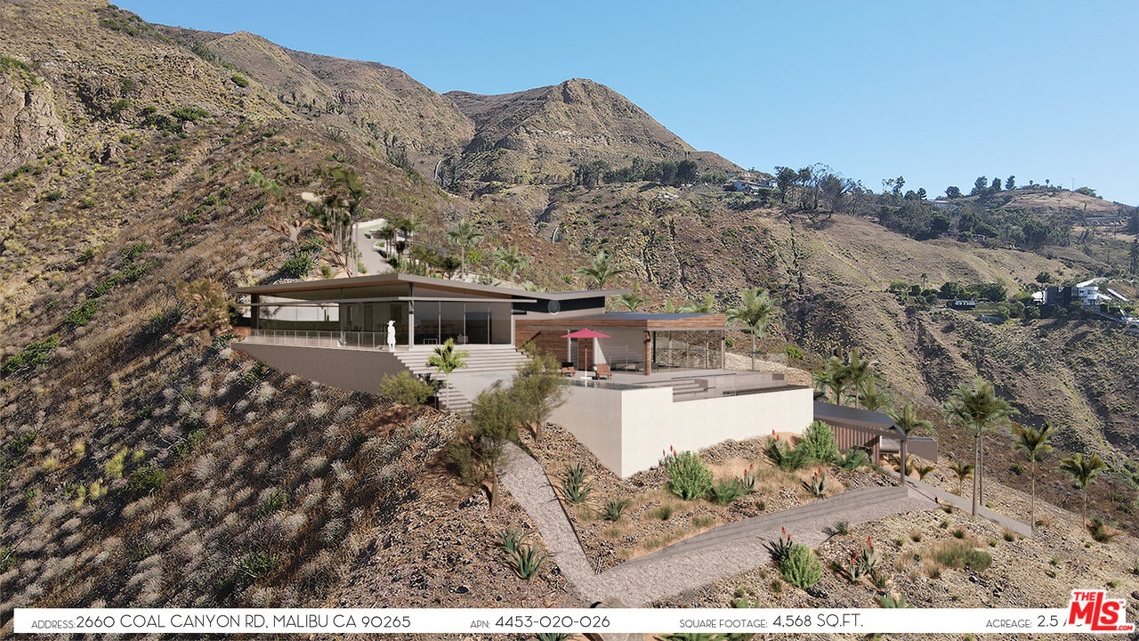 0 Coal Canyon Road Malibu, CA 90265 - Photo 8 of 21 a view of a house with a mountain