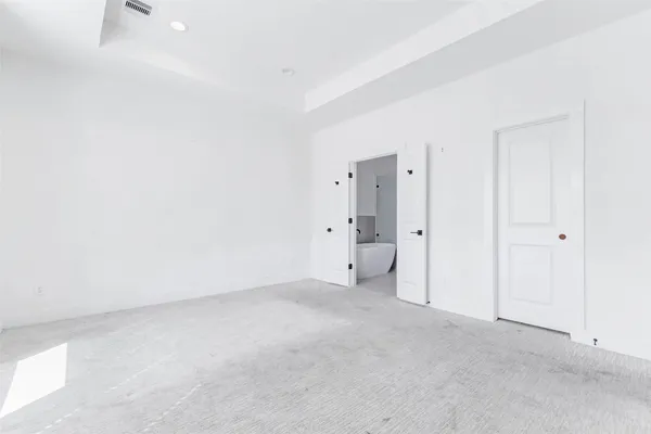 a close view of closet