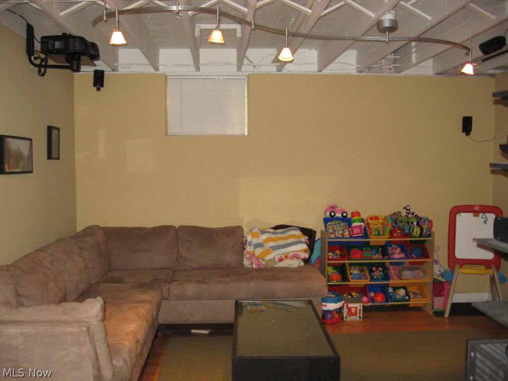1724 Edgefield Road Lyndhurst, OH 44124 - Photo 13 of 15 Lower level play room loads of room to roam
