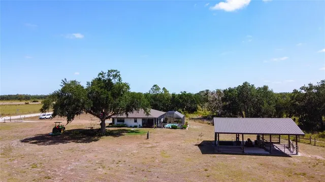 a view of a wooden door