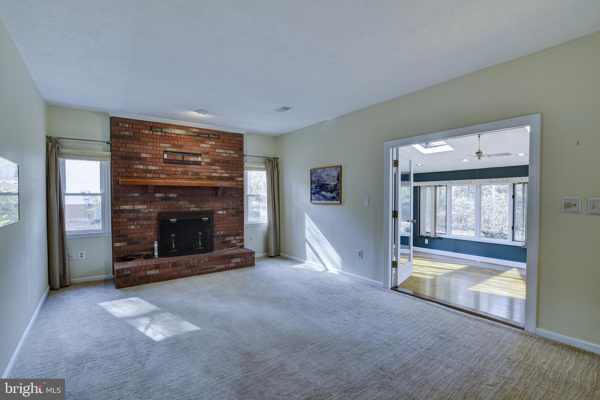 49 Carrollton Road Sterling, VA 20165 - Photo 26 of 61 Family room, wood burning fireplace