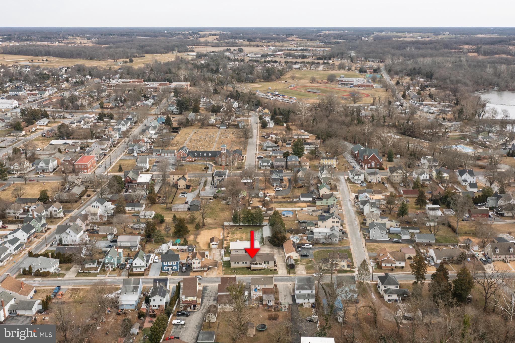 133 Spring Garden Street Woodstown, NJ 08098 - Photo 41 of 50 an aerial view of city