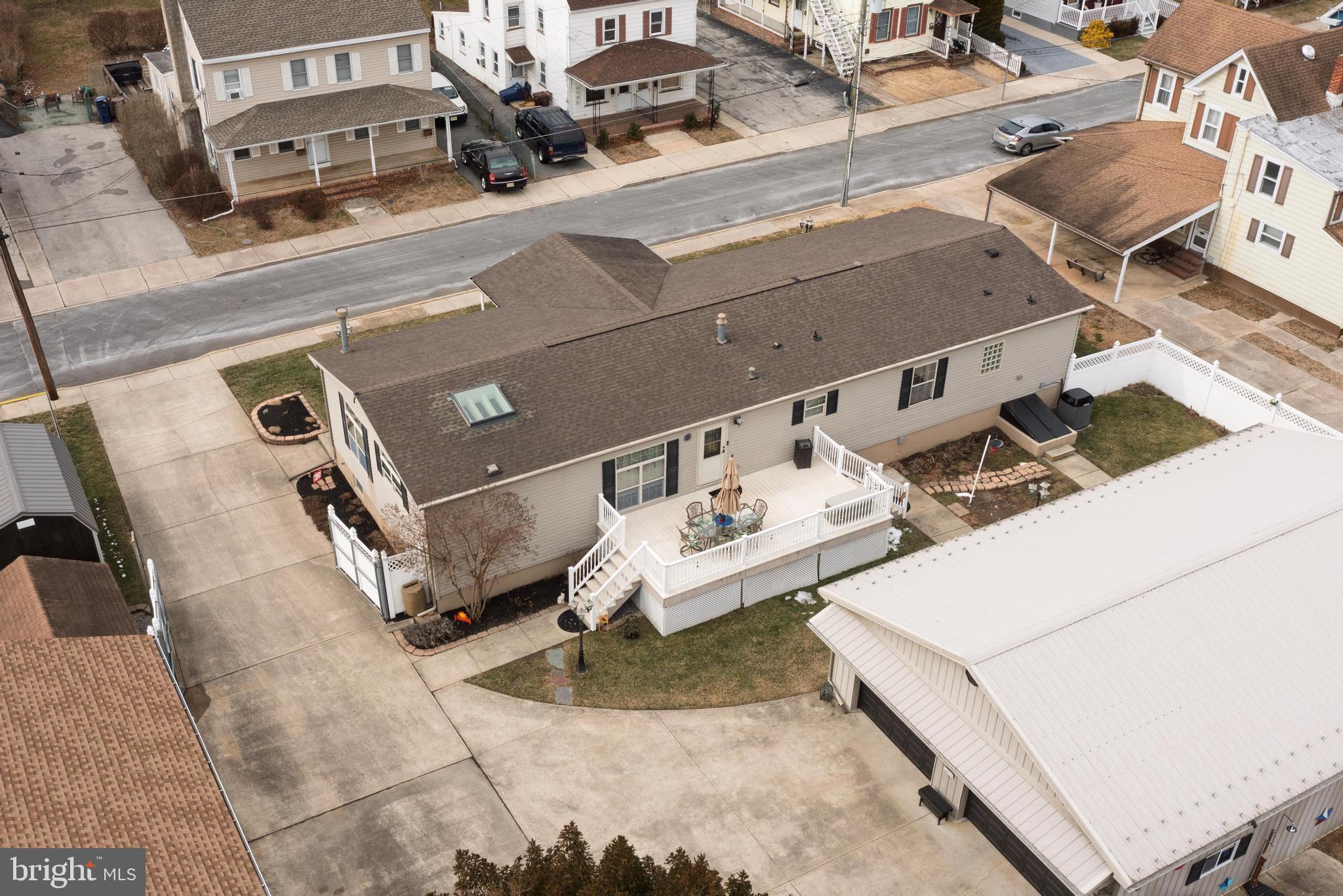 133 Spring Garden Street Woodstown, NJ 08098 - Photo 48 of 50 an aerial view of a house with a yard