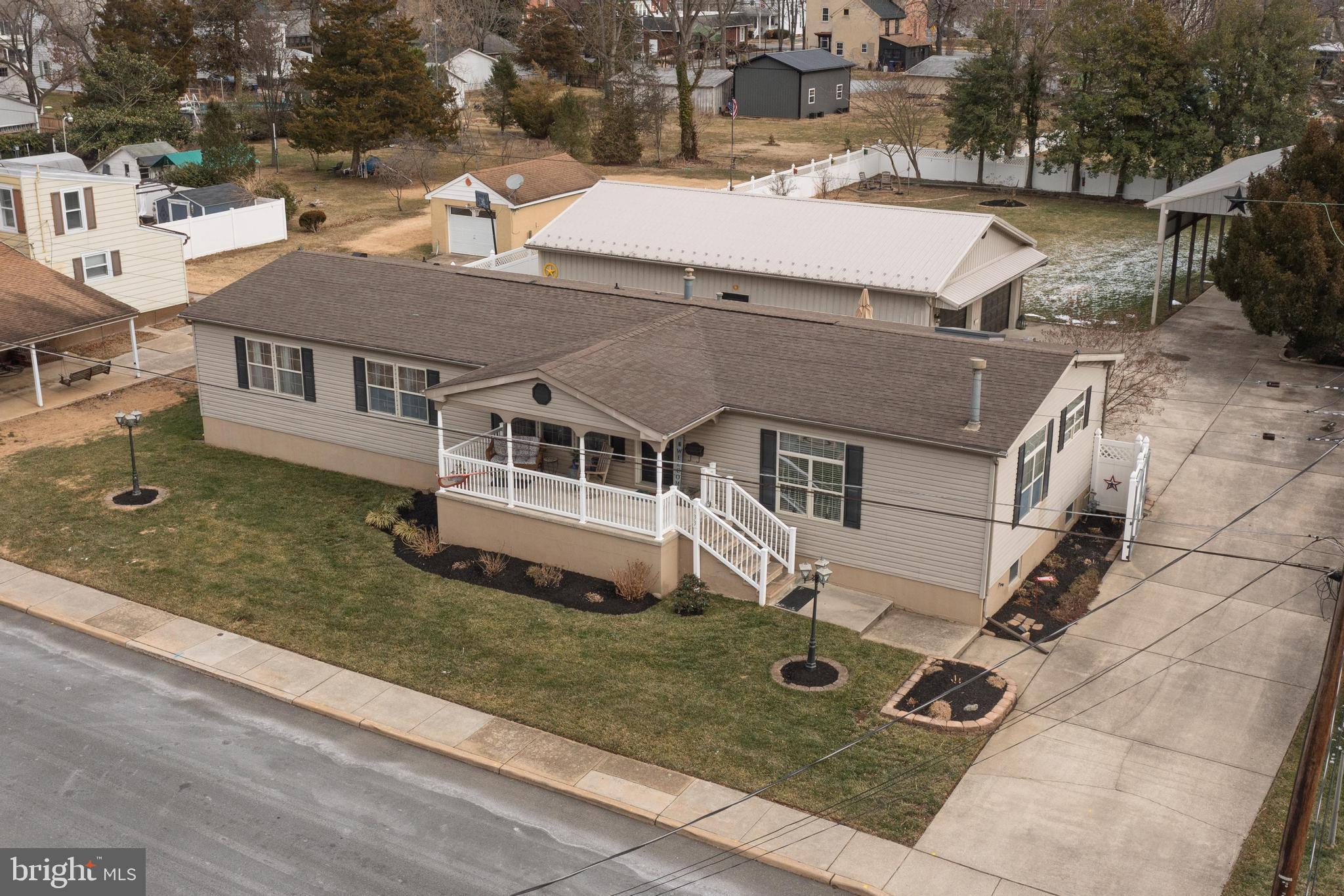 133 Spring Garden Street Woodstown, NJ 08098 - Photo 49 of 50 an aerial view of a house with yard