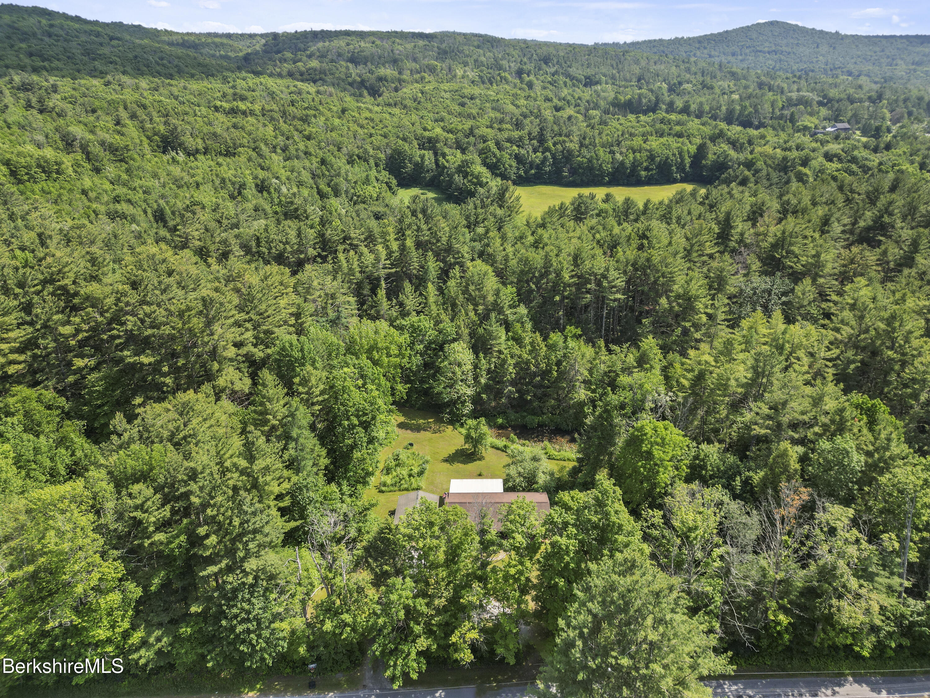 240 Kirchner Road Dalton, MA 01226 - Photo 49 of 51 a view of a lush green forest with sea