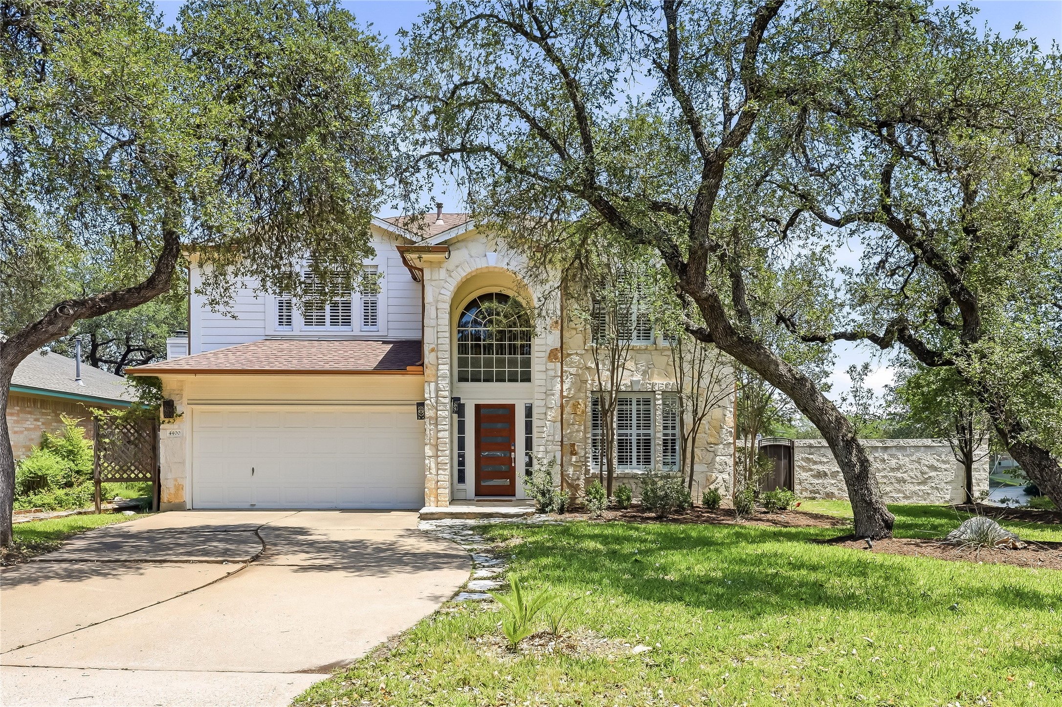 4400 Chickasaw Court Austin, TX 78749 - Photo 1 of 36 Corner lot in South Austin's esteemed Sendera neighborhood, adjacent to the neighborhood playground