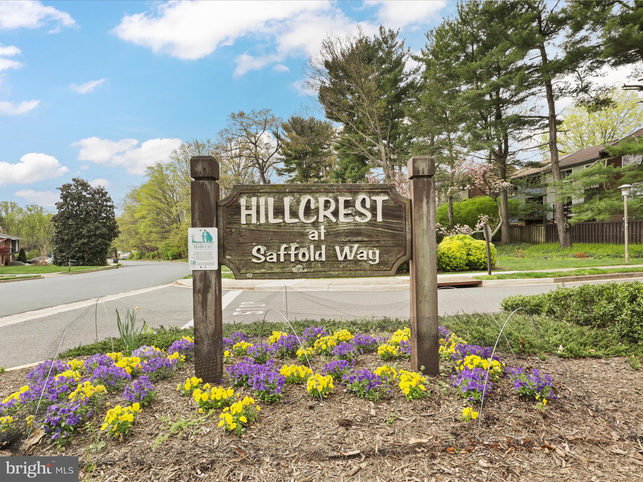 11159 Saffold Way Reston, VA 20190 - Photo 35 of 51 a sign on the side of the road