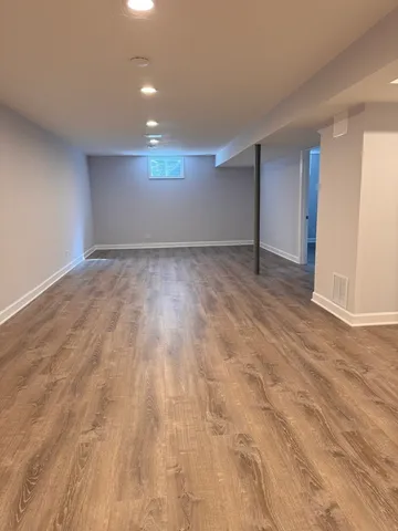 a view of empty room