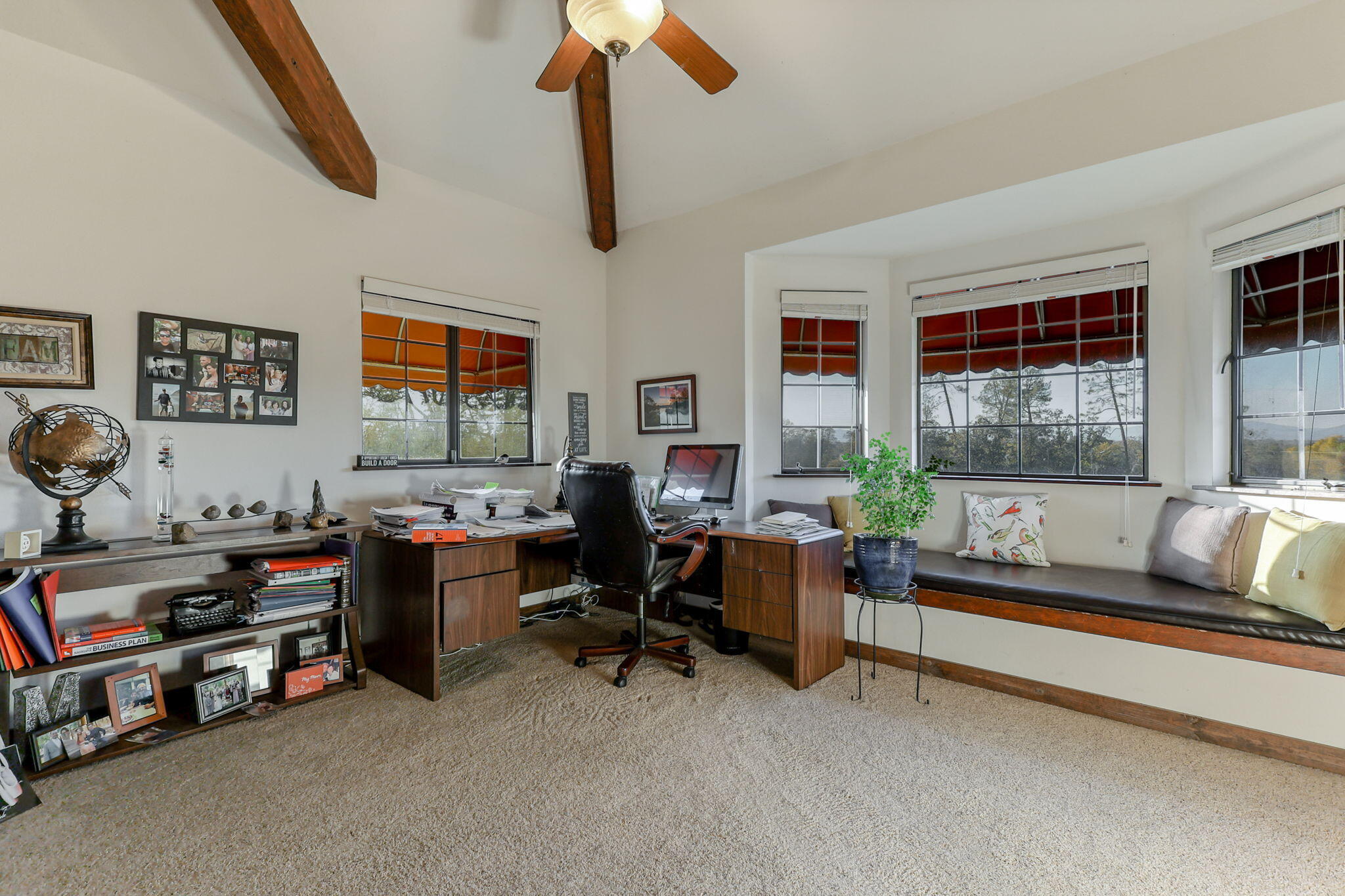 22797 Silverlode Lane Palo Cedro, CA 96073 - Photo 38 of 64 a living room with furniture and a window