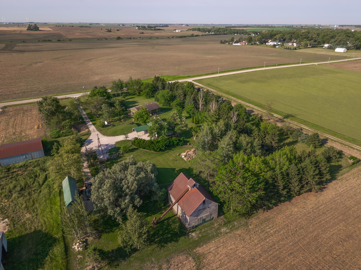 22037 East 2600 N Road Odell, IL 60460 - Photo 59 of 59 a view of a lake with a lake view