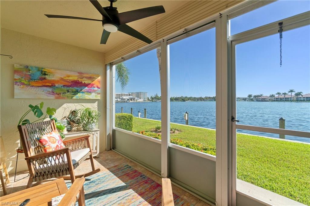 a view of a two chair in the balcony