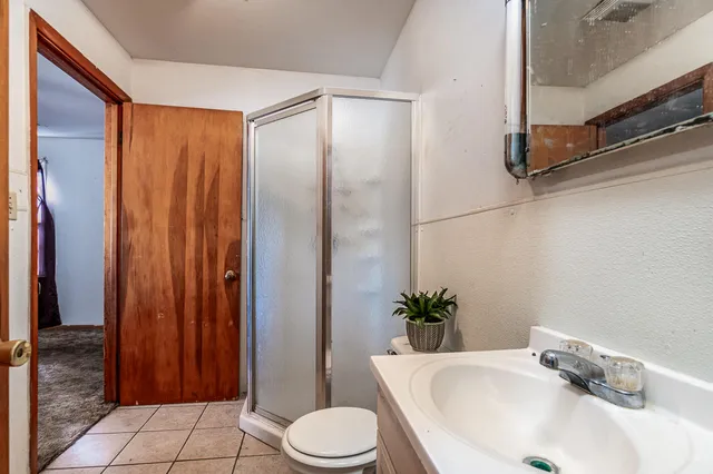 a view of front door