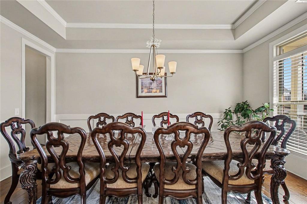 971 Traditions Way Jefferson, GA 30549 - Photo 14 of 53 a view of a dining room with furniture window and outside view