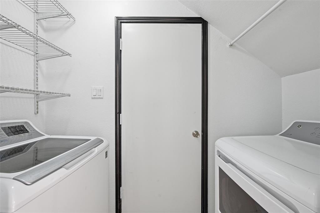 10120 Long Rifle Drive Fort Worth, TX 76108 - Photo 14 of 28 a utility room with dryer and washer