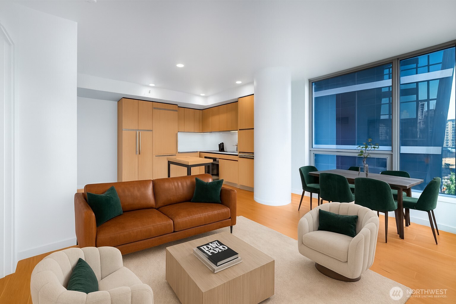 1808 Minor Avenue, Unit 912 Seattle, WA 98101 - Photo 4 of 39 a living room with furniture and a window