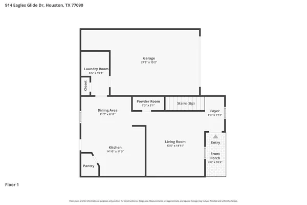 $1,860 | 914 Eagles Glide Drive, Houston, TX 77090