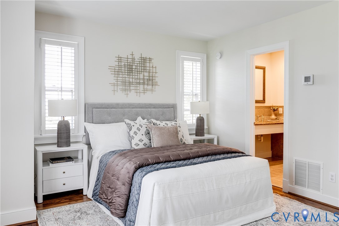 609 Baldwin Road Henrico, VA 23229 - Photo 11 of 50 a bedroom with a bed and a window