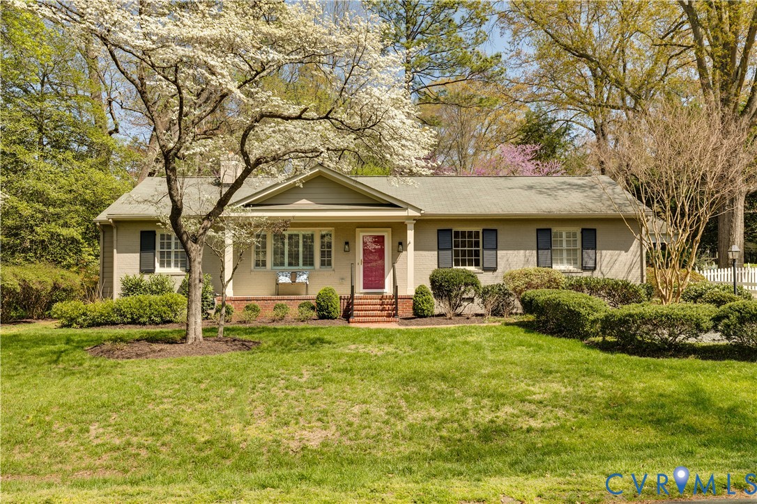 609 Baldwin Road Henrico, VA 23229 - Photo 2 of 50 a front view of a house with a garden