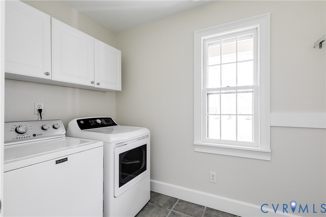 609 Baldwin Road Henrico, VA 23229 - Photo 22 of 50 a utility room with dryer and washer