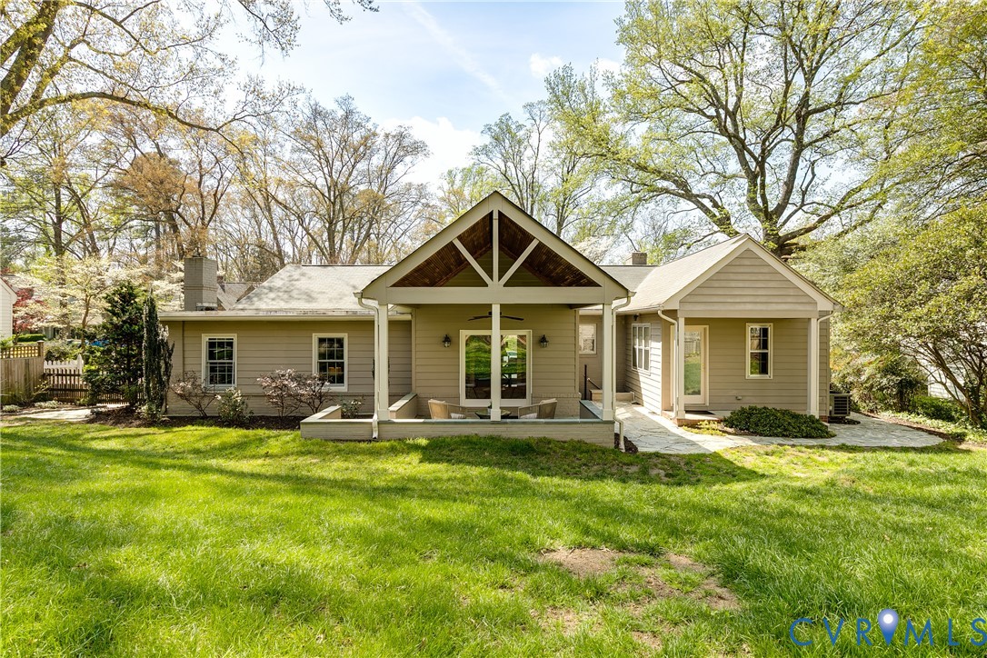 609 Baldwin Road Henrico, VA 23229 - Photo 41 of 50 a front view of house with yard and green space