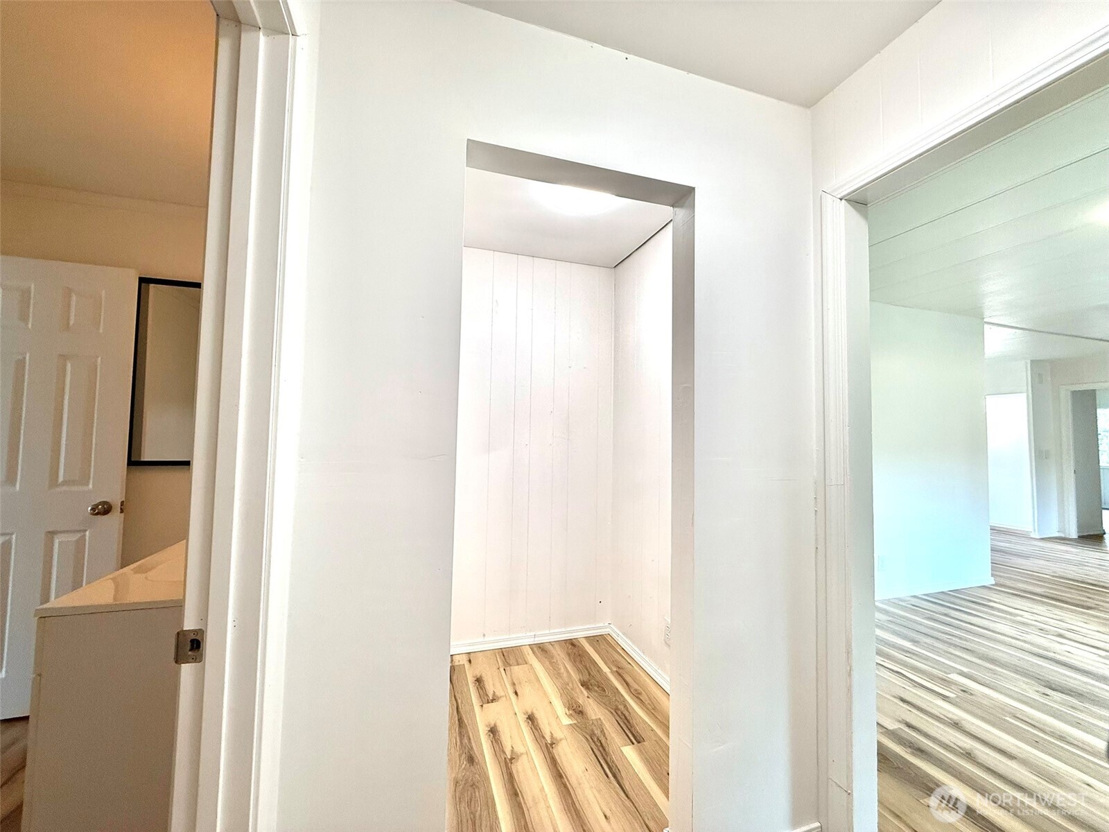22513 South Forest Loop Road Granite Falls, WA 98252 - Photo 17 of 39 a view of a bedroom from a hallway