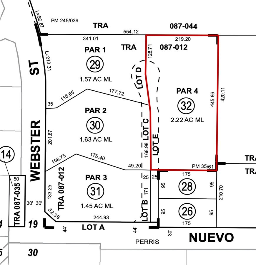 24003 Nuevo Road Perris, CA 92570 - Photo 7 of 7 Parcel close to the I-215/CA-74 Freeways and Nuevo Road interchange
