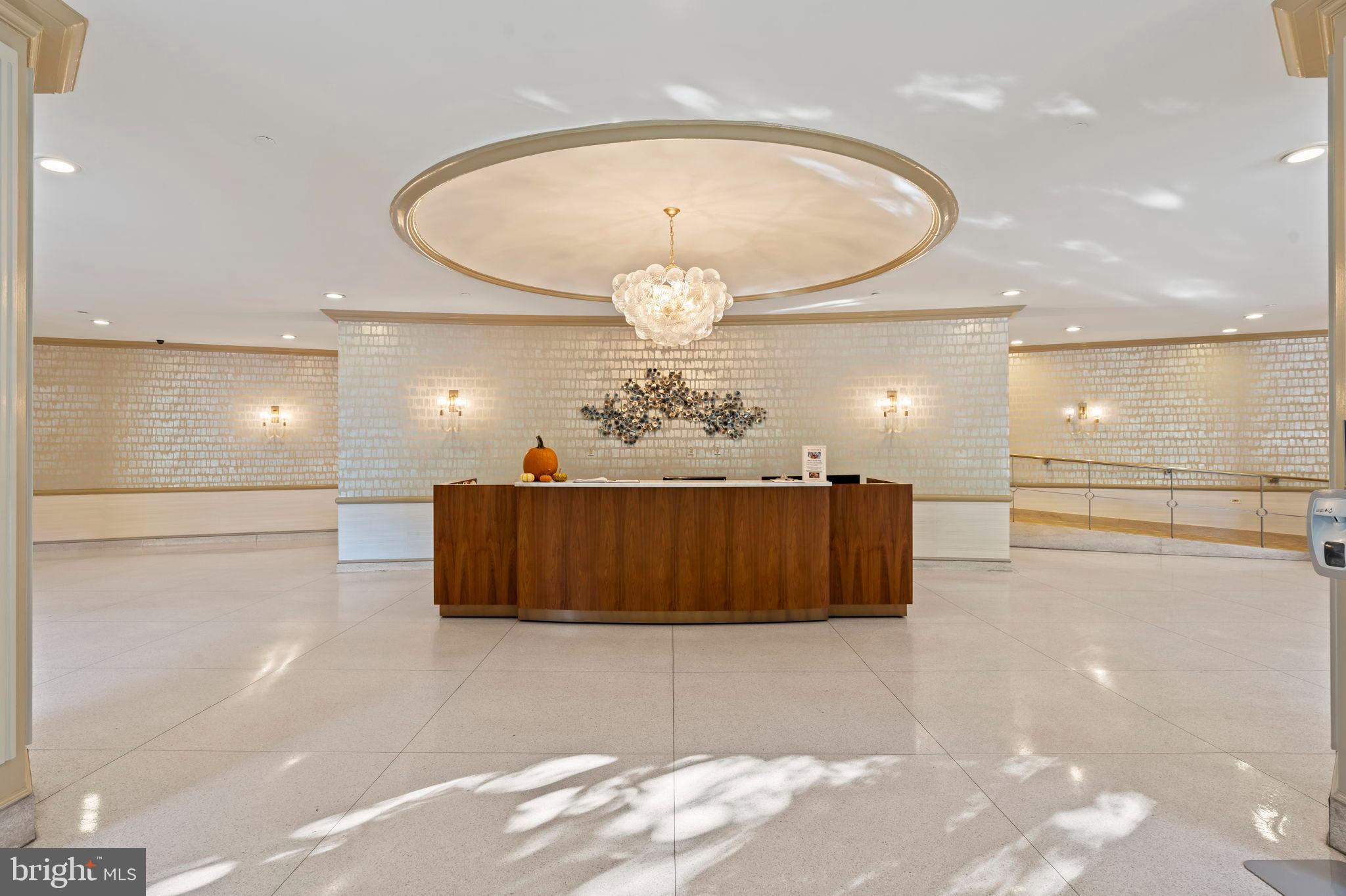 1600 Hagys Ford Road, Unit 3Y Narberth, PA 19072 - Photo 21 of 38 a view of kitchen with a sink and a chandelier fan