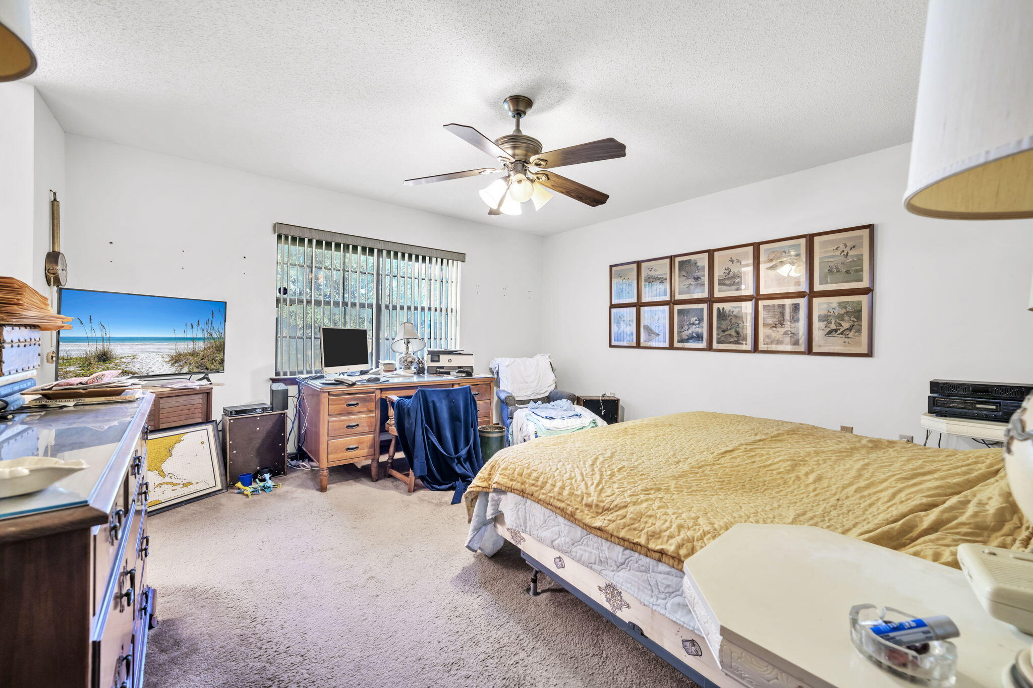 392 Evergreen Circle Destin, FL 32541 - Photo 14 of 32 a bedroom with two beds and a chandelier