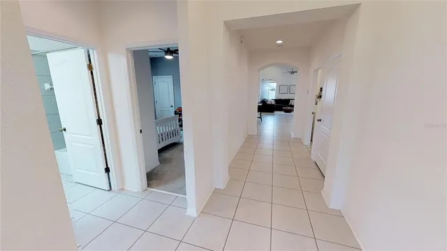 wooden floor in an empty room and a gallery
