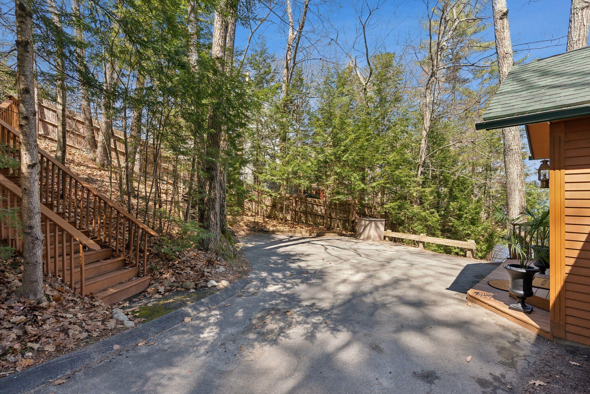 160 Lyons Point Road Raymond, ME 04071 - Photo 55 of 65 Stairs lead to the garage