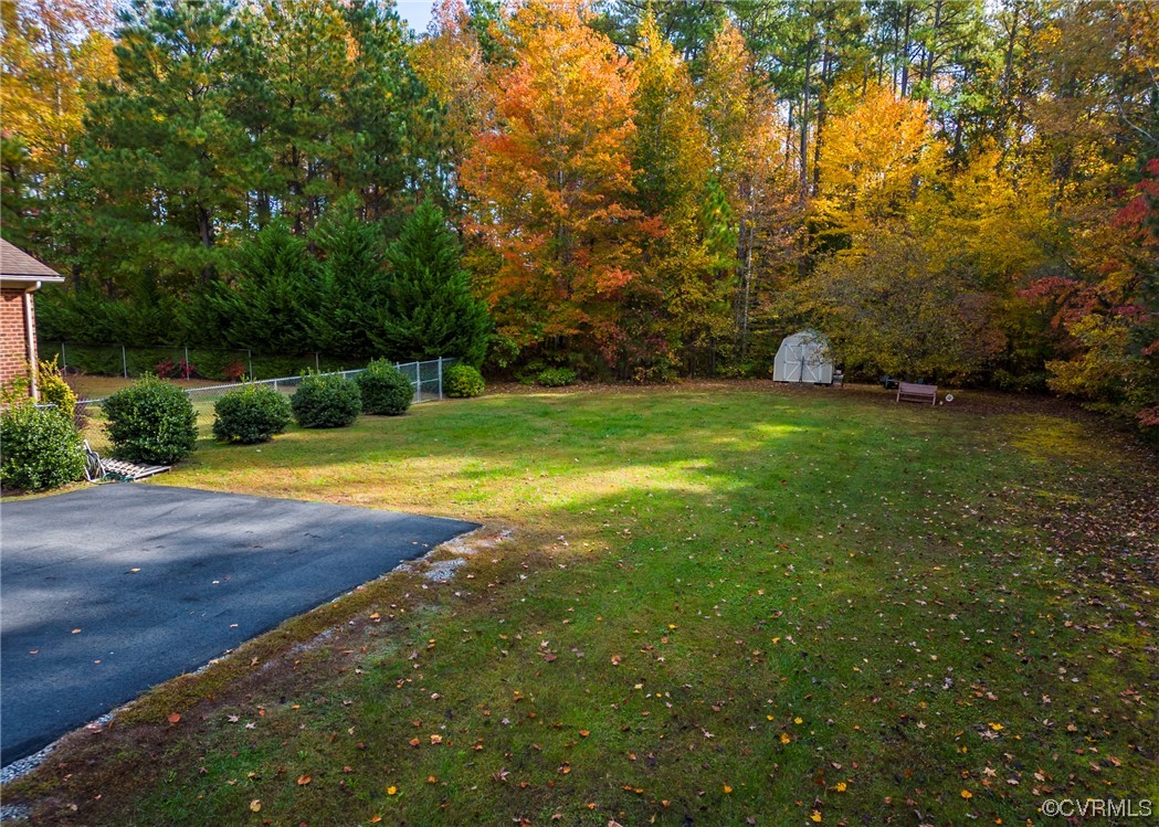 175 Walton Road Keysville, VA 23947 - Photo 24 of 49 a view of a big yard with a large trees