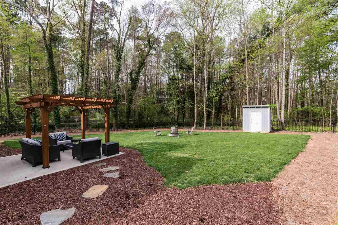 921 Cranbrook Road Raleigh, NC 27609 - Photo 20 of 25 Amazing & Private Backyard