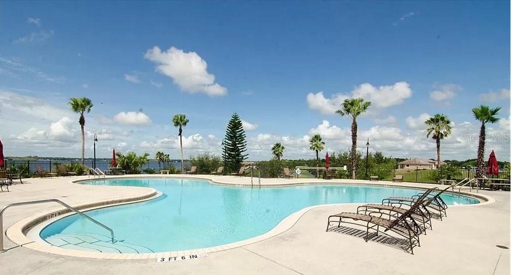 412 Adams View Lane Auburndale, FL 33823 - Photo 9 of 21 a view of a swimming pool with a patio