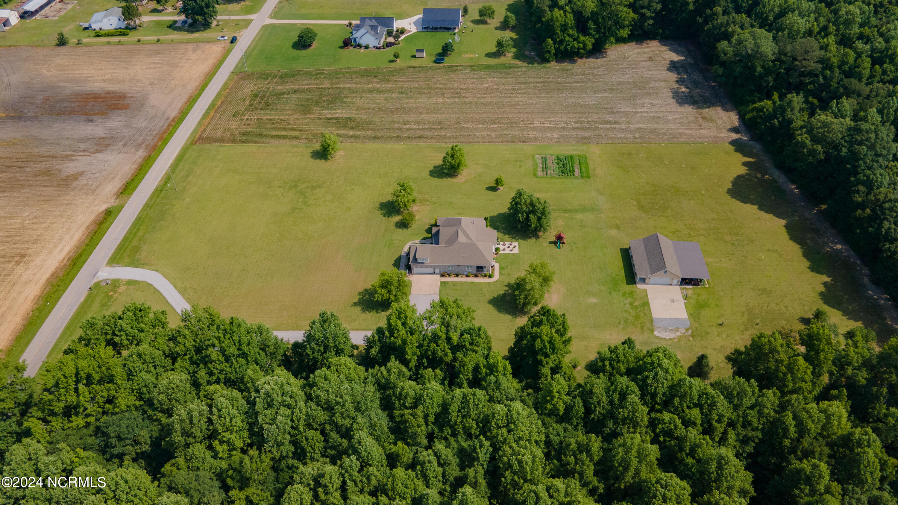 7757 Brame Road Kenly, NC 27542 - Photo 84 of 99 7757drone-2