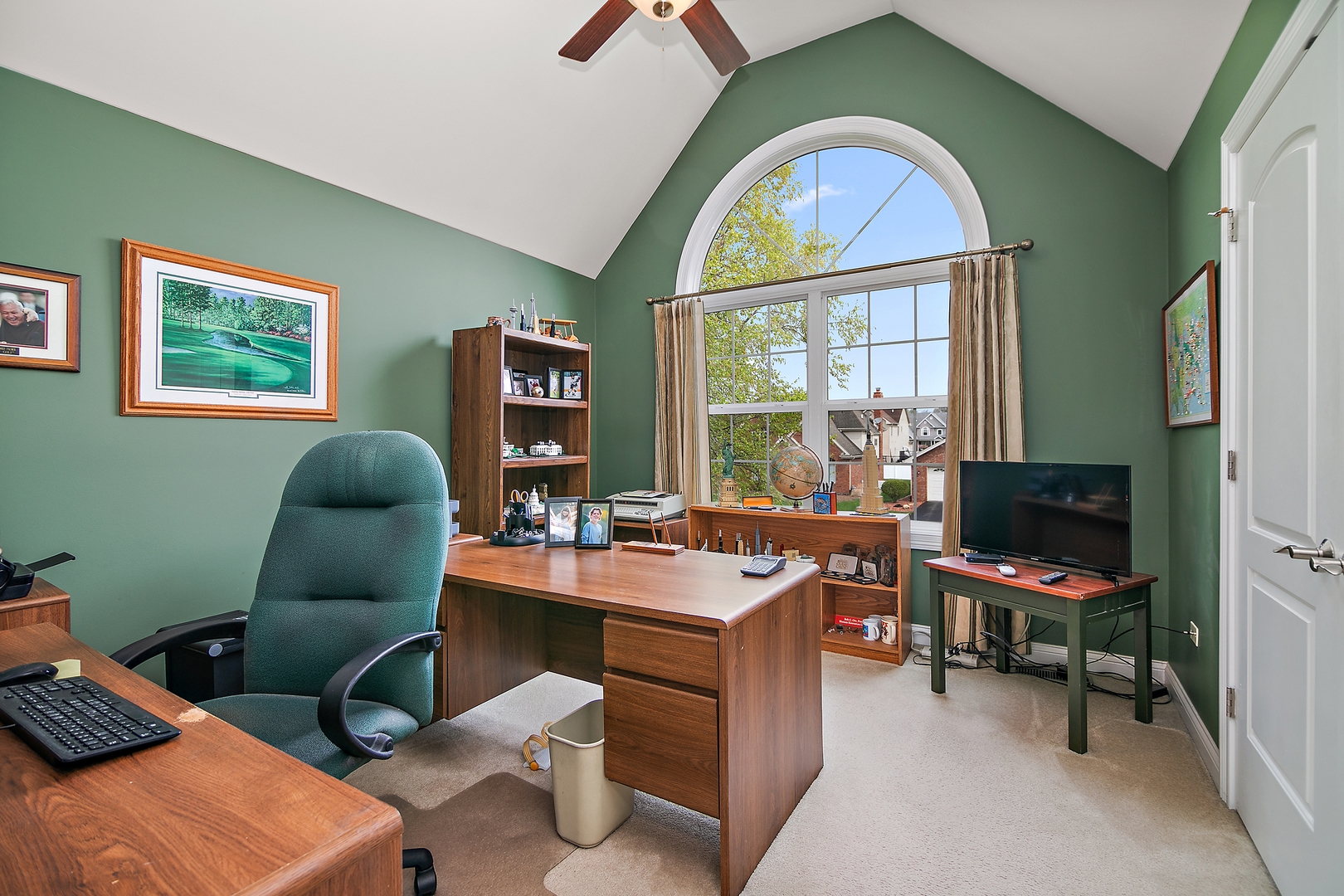 318 Maple Street Beecher, IL 60401 - Photo 13 of 27 a view of a livingroom with workspace and a window