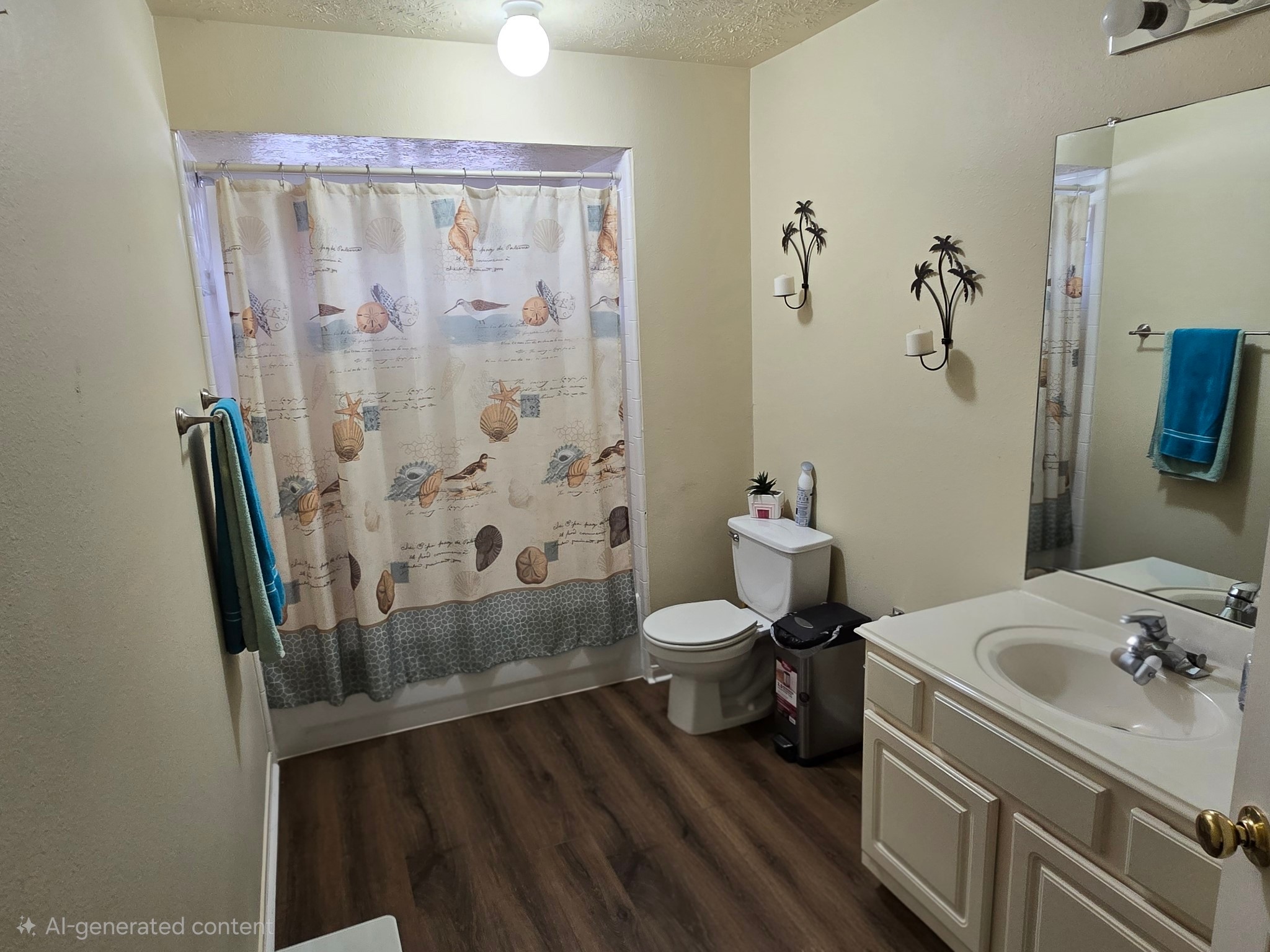 831 Hannock Glen Lane Spring, TX 77373 - Photo 16 of 26 a bathroom with a sink and a mirror