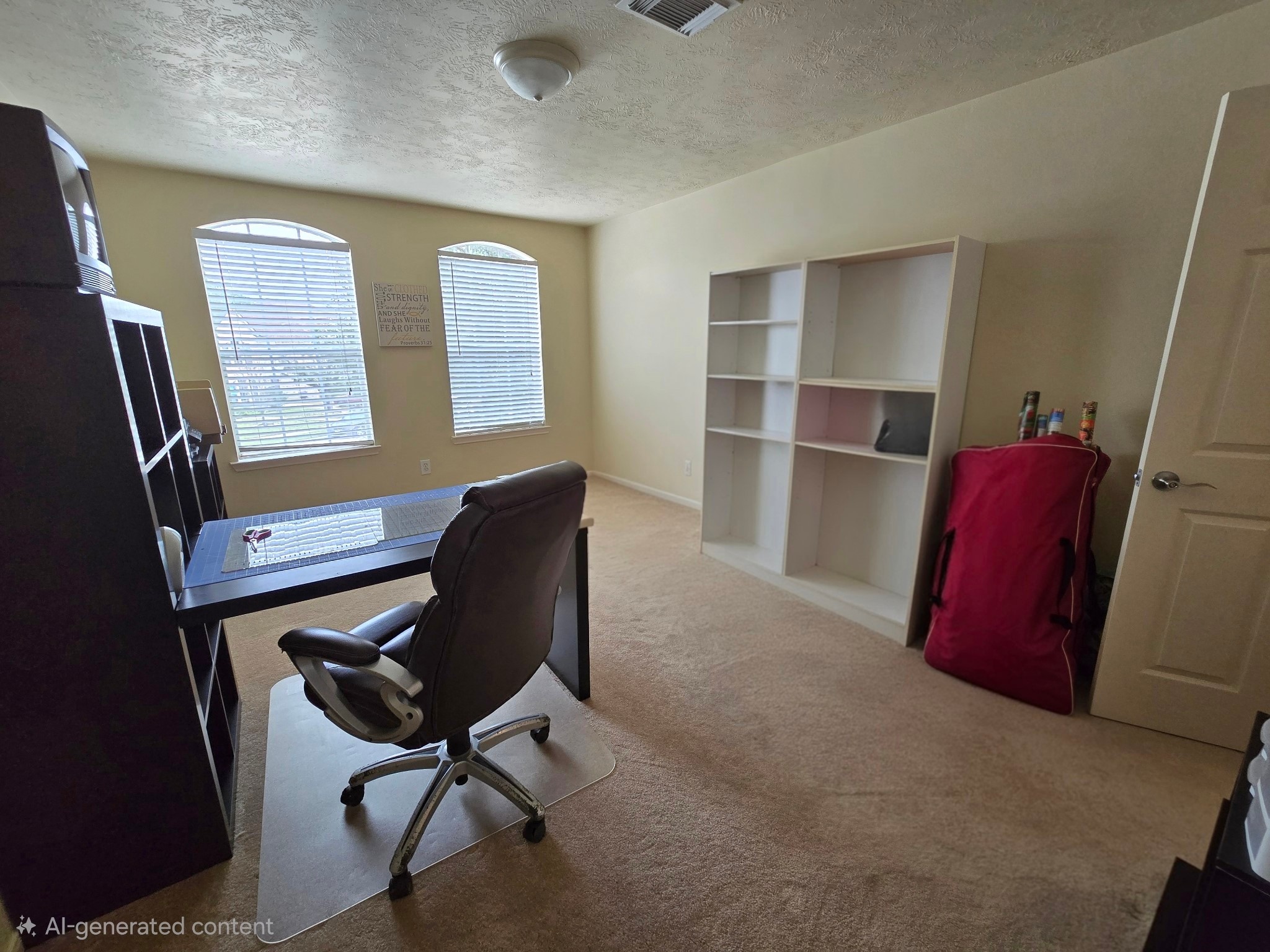 831 Hannock Glen Lane Spring, TX 77373 - Photo 20 of 26 a view of a workspace with furniture and a window