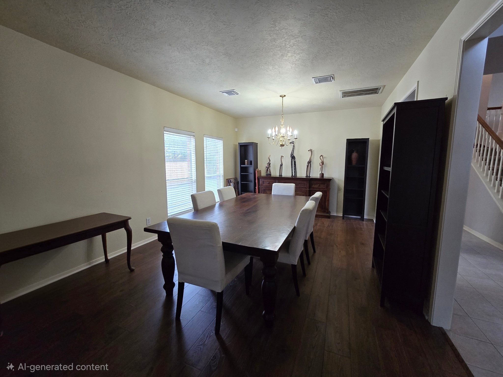 831 Hannock Glen Lane Spring, TX 77373 - Photo 8 of 26 a view of a dining room with furniture and wooden floor
