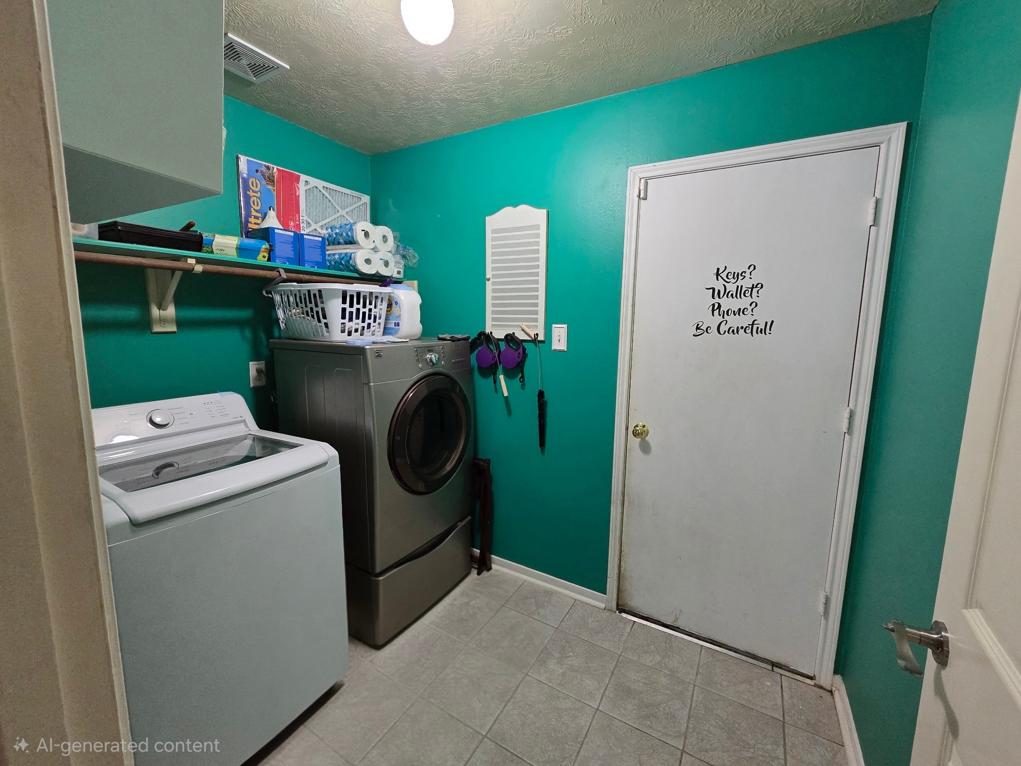 831 Hannock Glen Lane Spring, TX 77373 - Photo 9 of 26 a utility room with dryer and washer