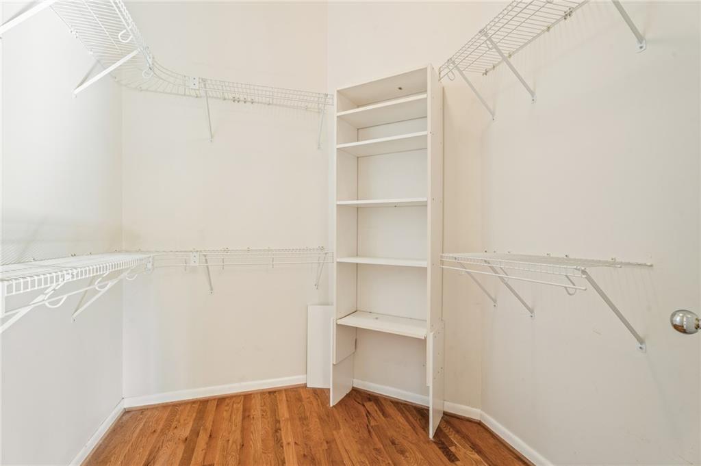 3010 Bluffton Way Roswell, GA 30075 - Photo 15 of 21 a view of walk in closet with empty racks