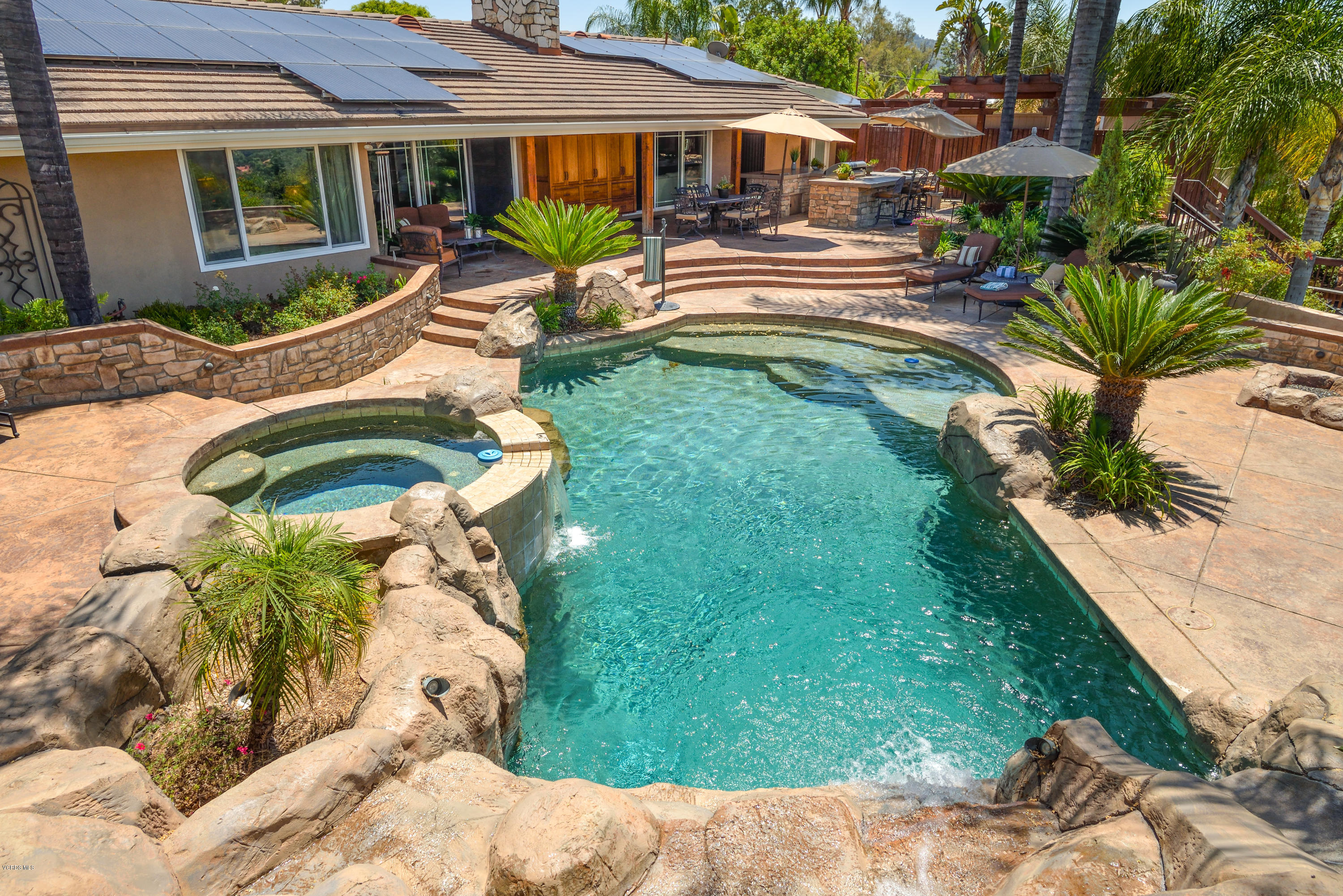 3327 Rancho Rio Bonita Road Covina, CA 91724 - Photo 56 of 58 a view of a house with backyard swimming pool and sitting area