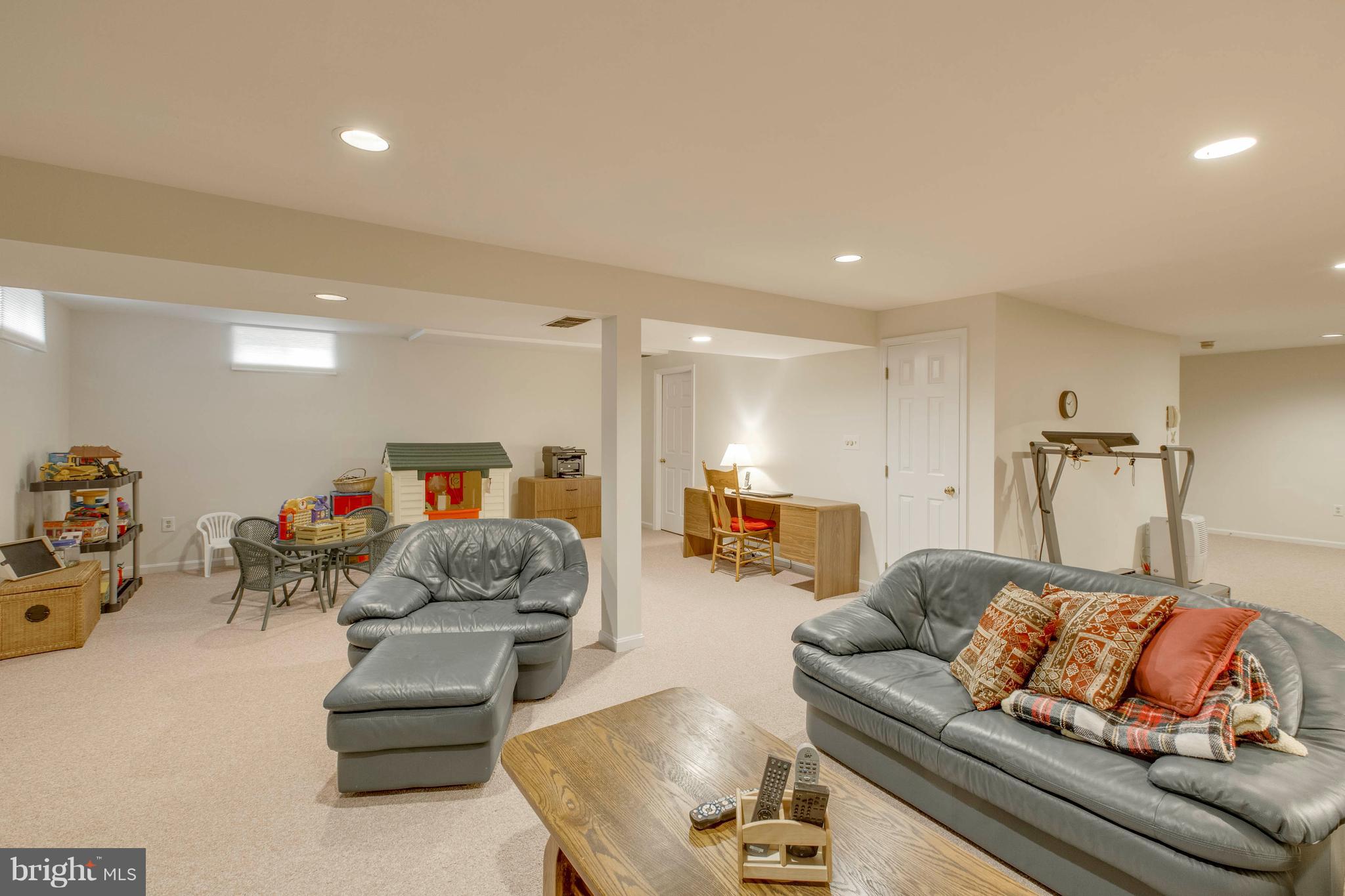 145 Peyton Road Sterling, VA 20165 - Photo 44 of 54 Lower level recreation room