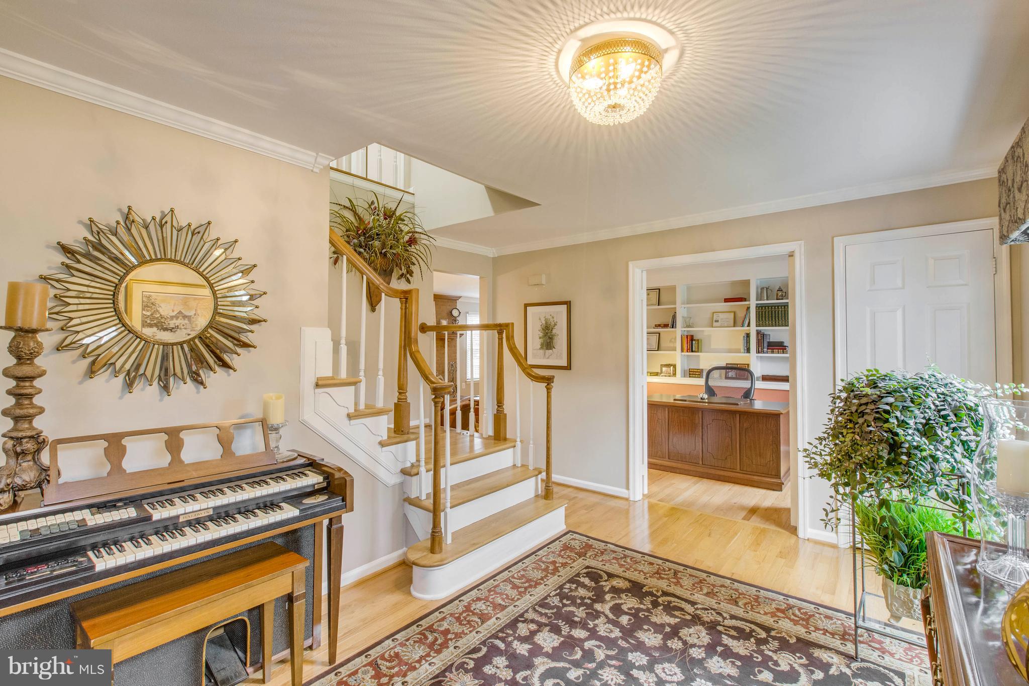 145 Peyton Road Sterling, VA 20165 - Photo 8 of 54 Living room overlooking foyer