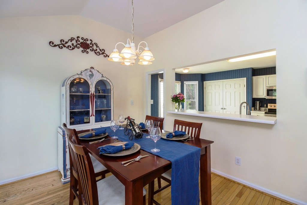 5914 Forest Ridge Drive Durham, NC 27713 - Photo 8 of 25 dining to kitchen